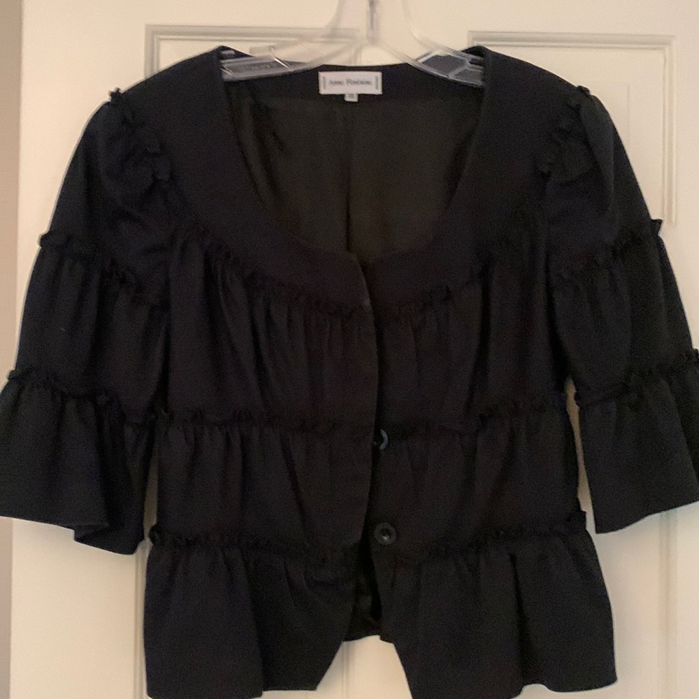 Anne Fontaine dressy ruffled jacket